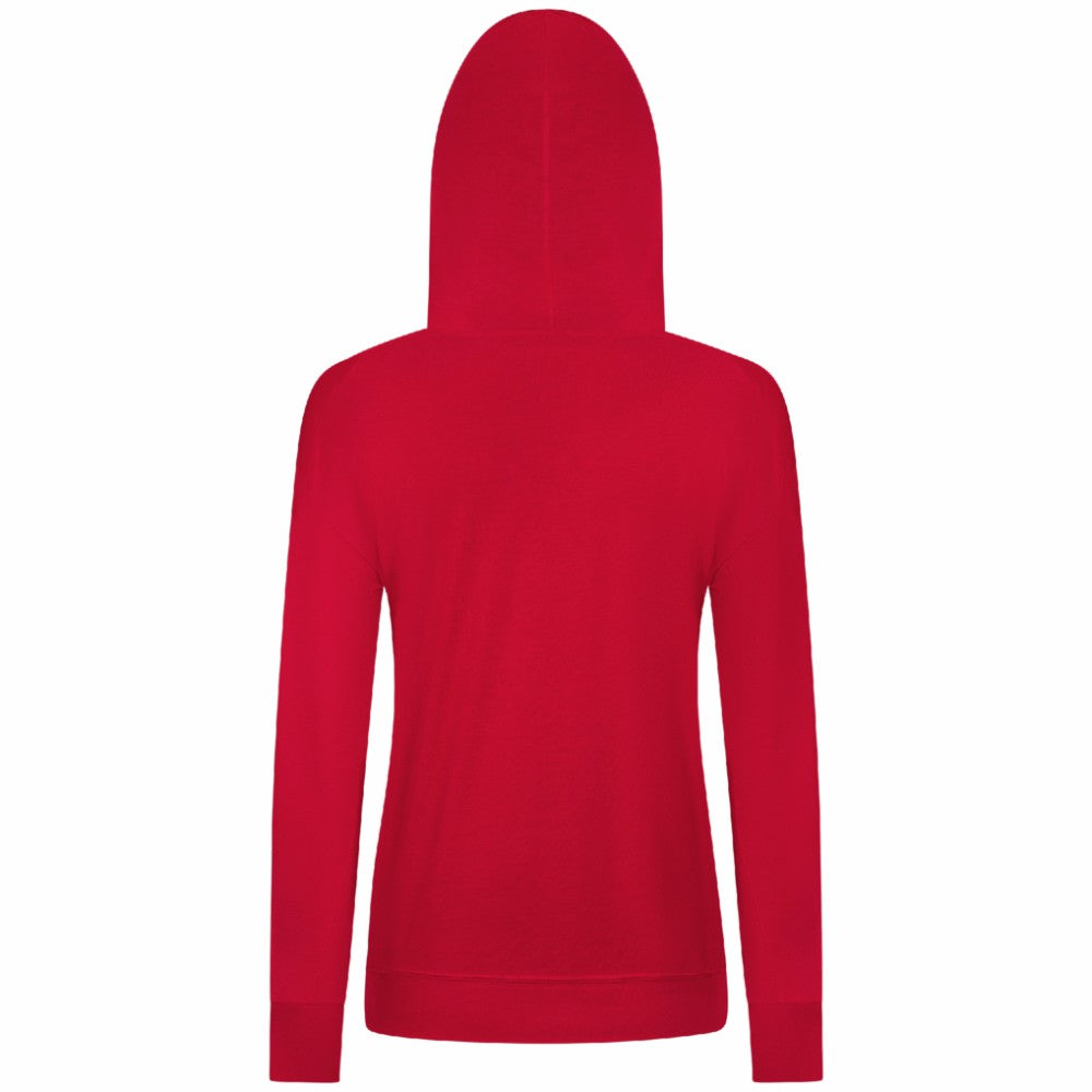 New York Rangers Levelwear Women's Relay Banner Arch Pullover Hoodie - Red | US 203145262