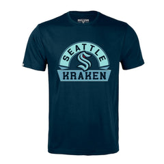 Seattle Kraken Levelwear Richmond Banner Arch T-Shirt - Navy | US 203145279