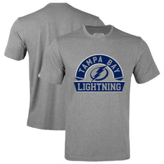 Tampa Bay Lightning Levelwear Richmond Banner Arch T-Shirt - Gray | US 203145285