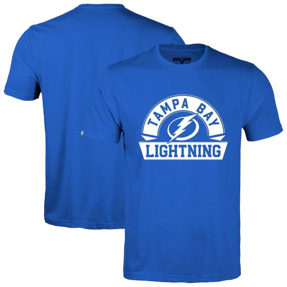 Tampa Bay Lightning Levelwear Richmond Banner Arch T-Shirt - Royal | US 203145286