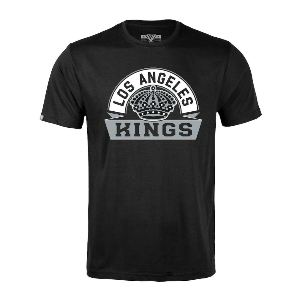 Los Angeles Kings Levelwear Richmond Banner Arch T-Shirt - Black | US 203145300