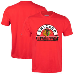 Chicago Blackhawks Levelwear Richmond Banner Arch T-Shirt - Red | US 203145303
