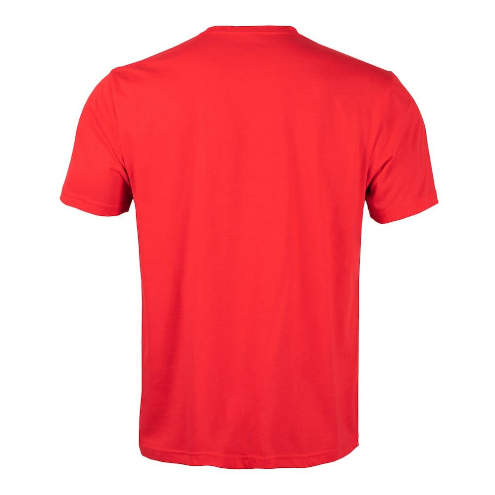 Calgary Flames Levelwear Richmond Banner Arch T-Shirt - Red | US 203145316