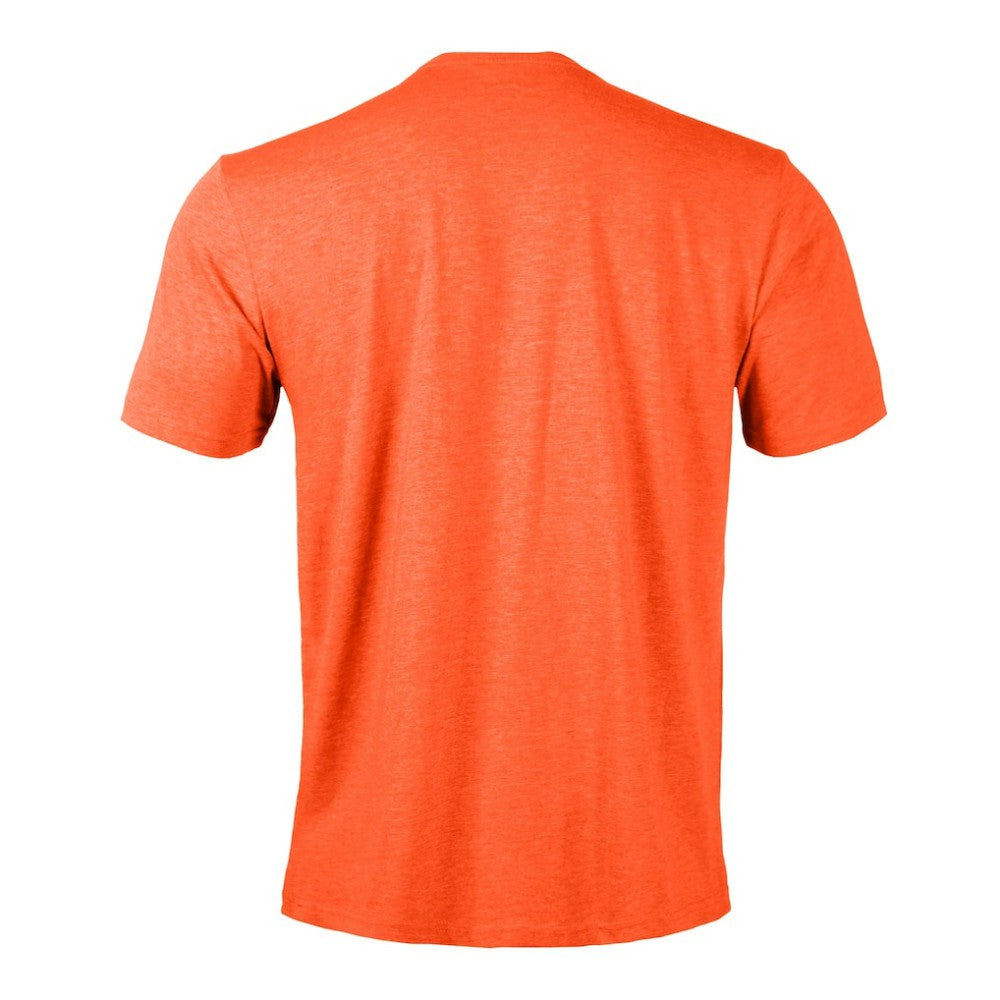 Anaheim Ducks Levelwear Richmond Banner Arch T-Shirt - Heather Orange | US 203145319