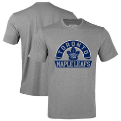 Toronto Maple Leafs Levelwear Richmond Banner Arch T-Shirt - Gray | US 203145320