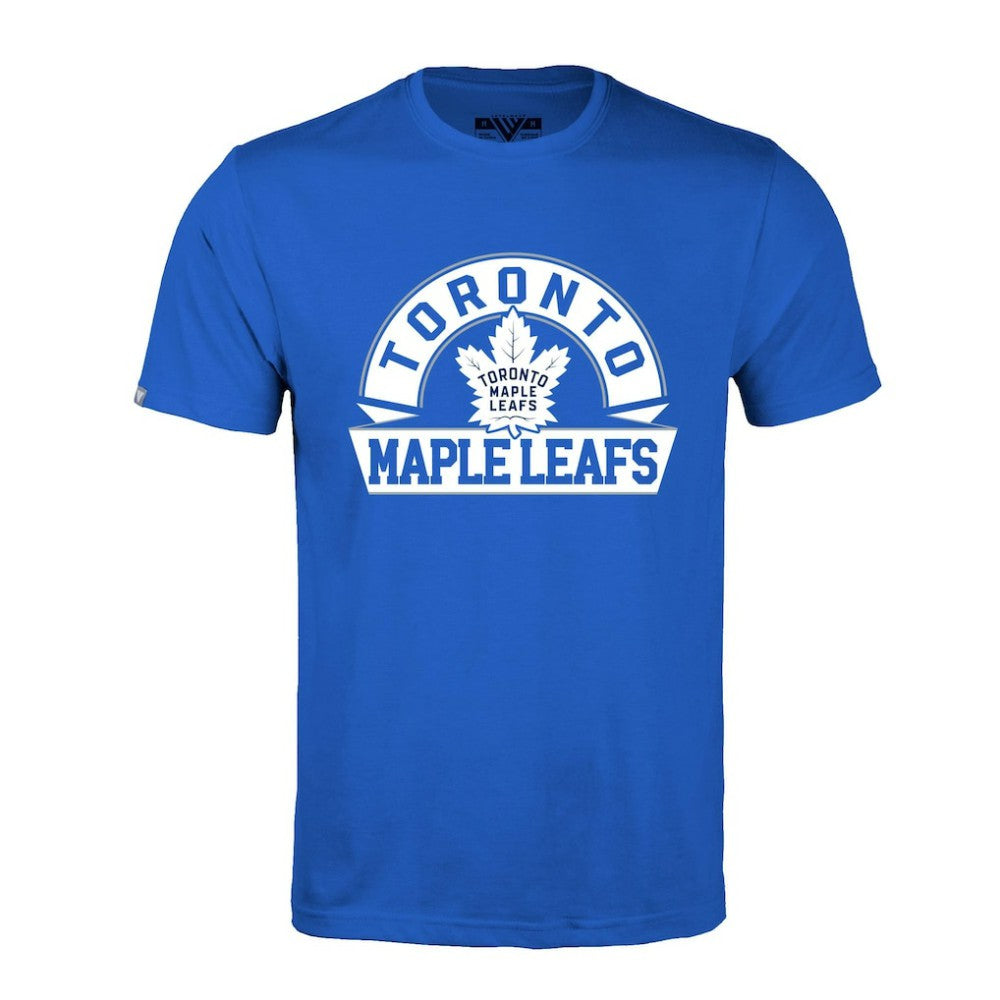 Toronto Maple Leafs Levelwear Richmond Banner Arch T-Shirt - Royal | US 203145322