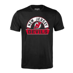 New Jersey Devils Levelwear Richmond Banner Arch T-Shirt - Black | US 203145323