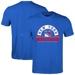 New York Rangers Levelwear Richmond Banner Arch T-Shirt - Royal | US 203145339