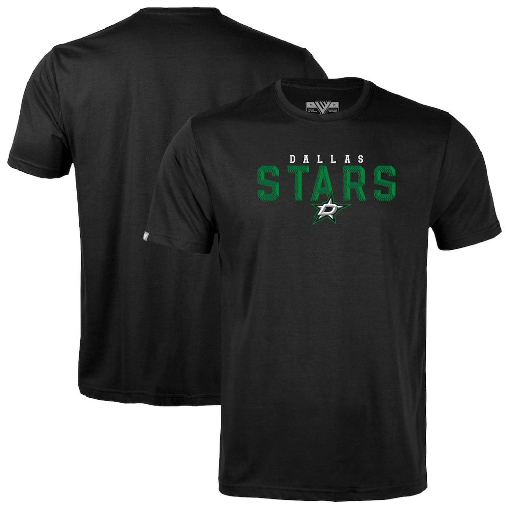 Dallas Stars Levelwear Richmond Carve T-Shirt - Black | US 203145349