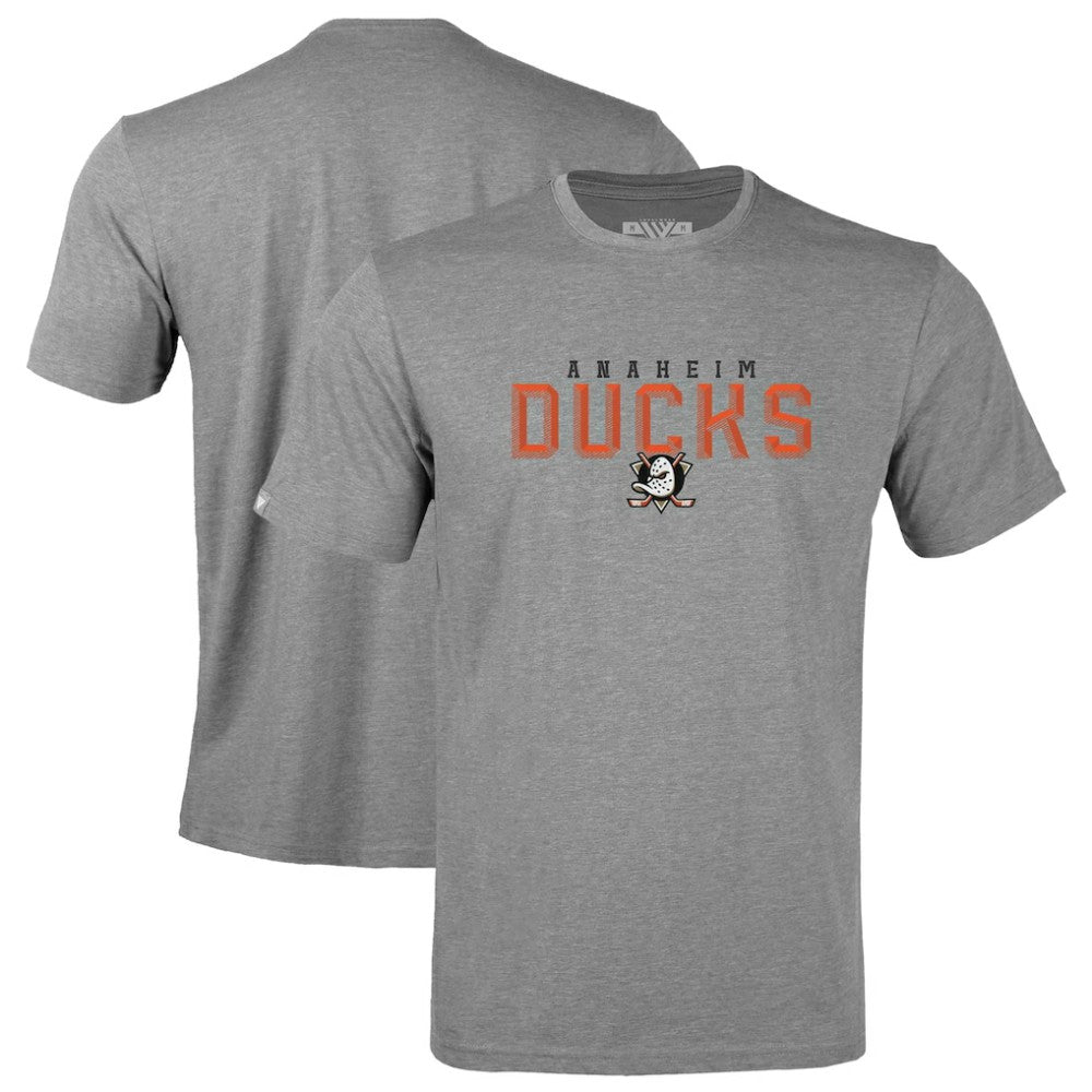 Anaheim Ducks Levelwear Richmond Carve T-Shirt - Gray | US 203145364