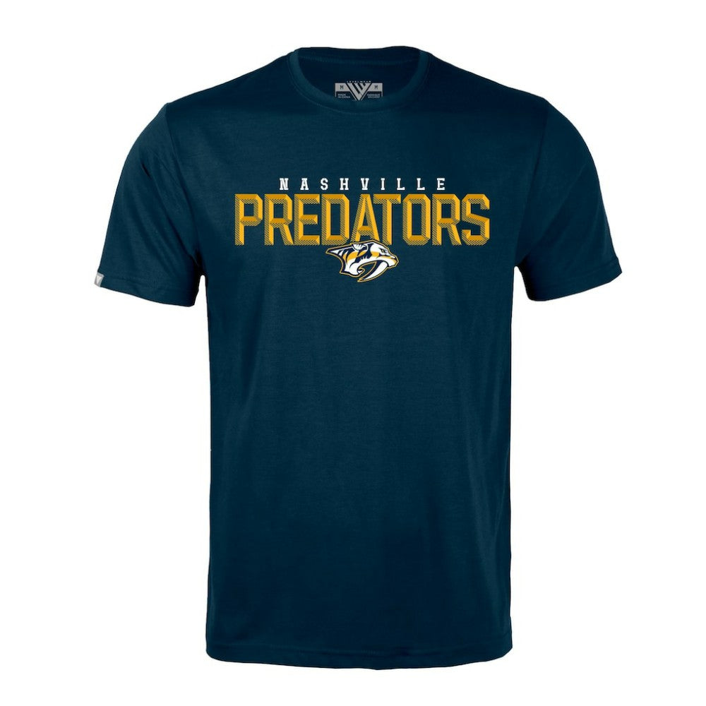 Nashville Predators Levelwear Richmond Carve T-Shirt - Navy | US 203145370
