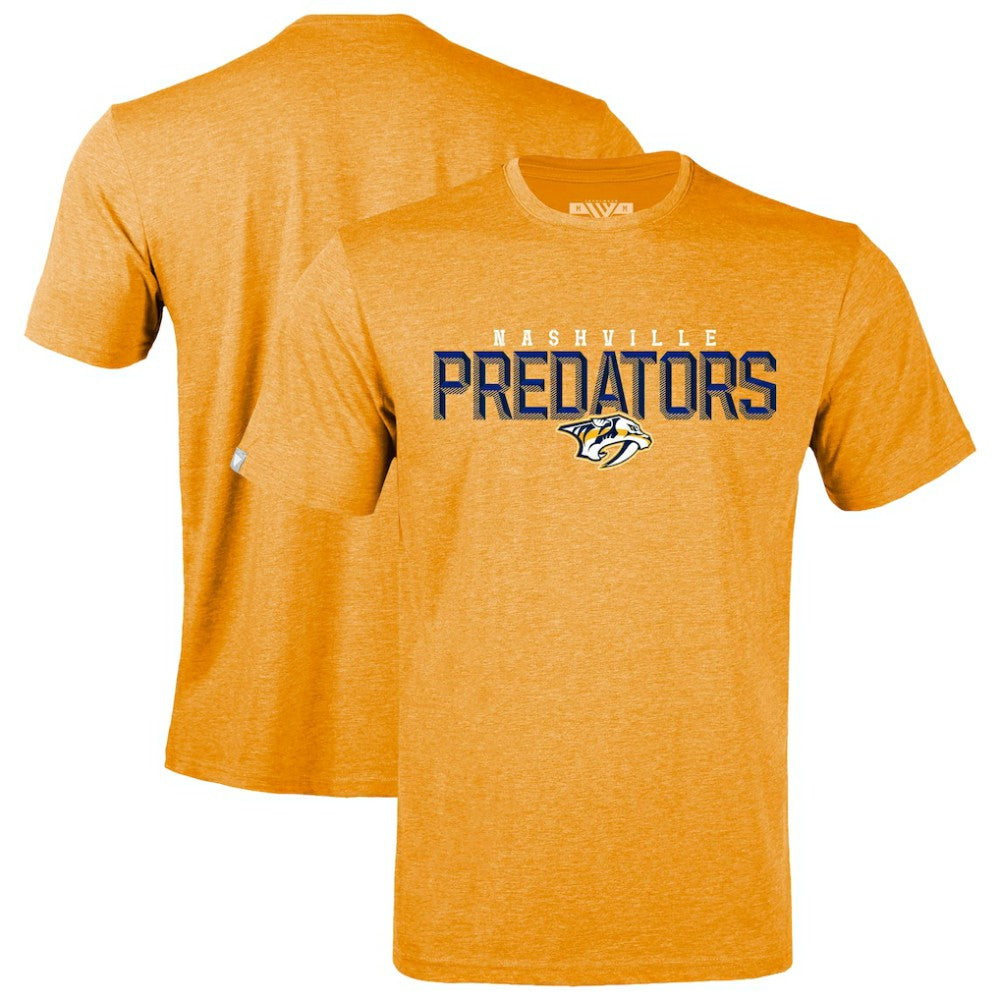 Nashville Predators Levelwear Richmond Carve T-Shirt - Gold | US 203145376