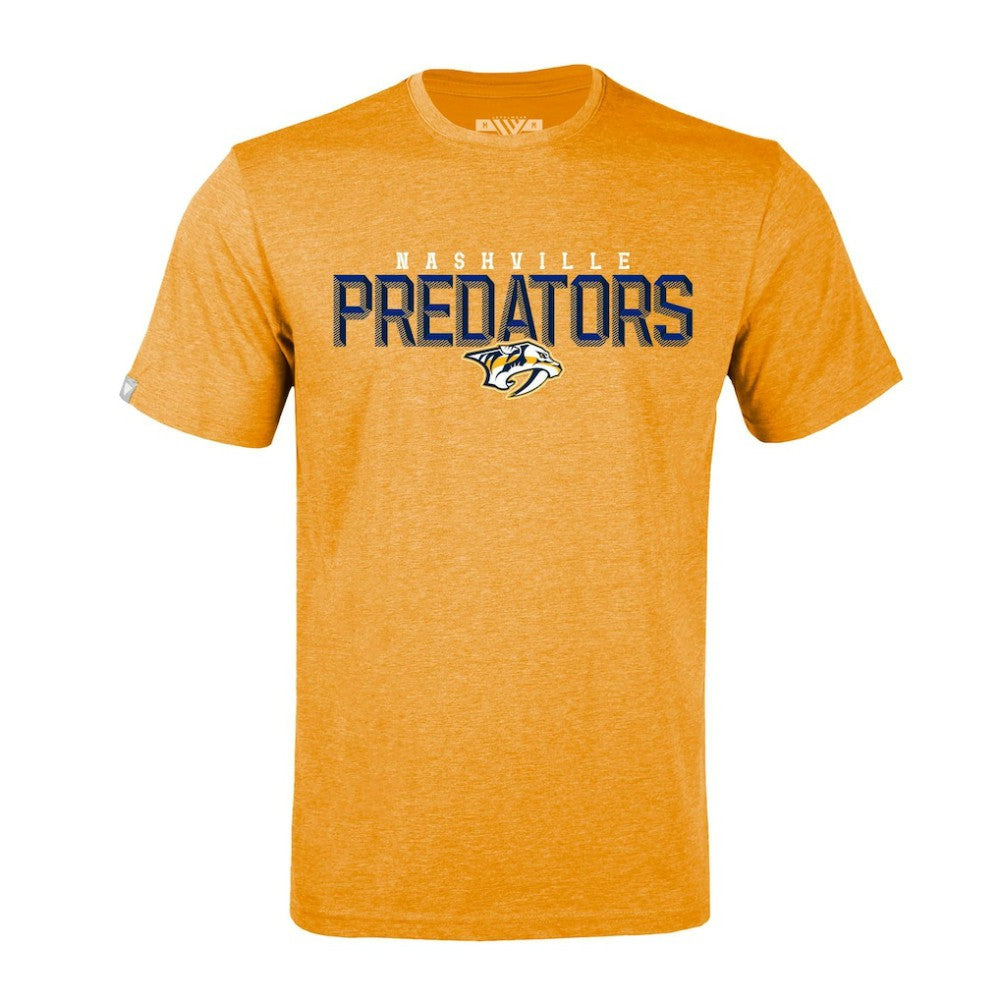 Nashville Predators Levelwear Richmond Carve T-Shirt - Gold | US 203145376