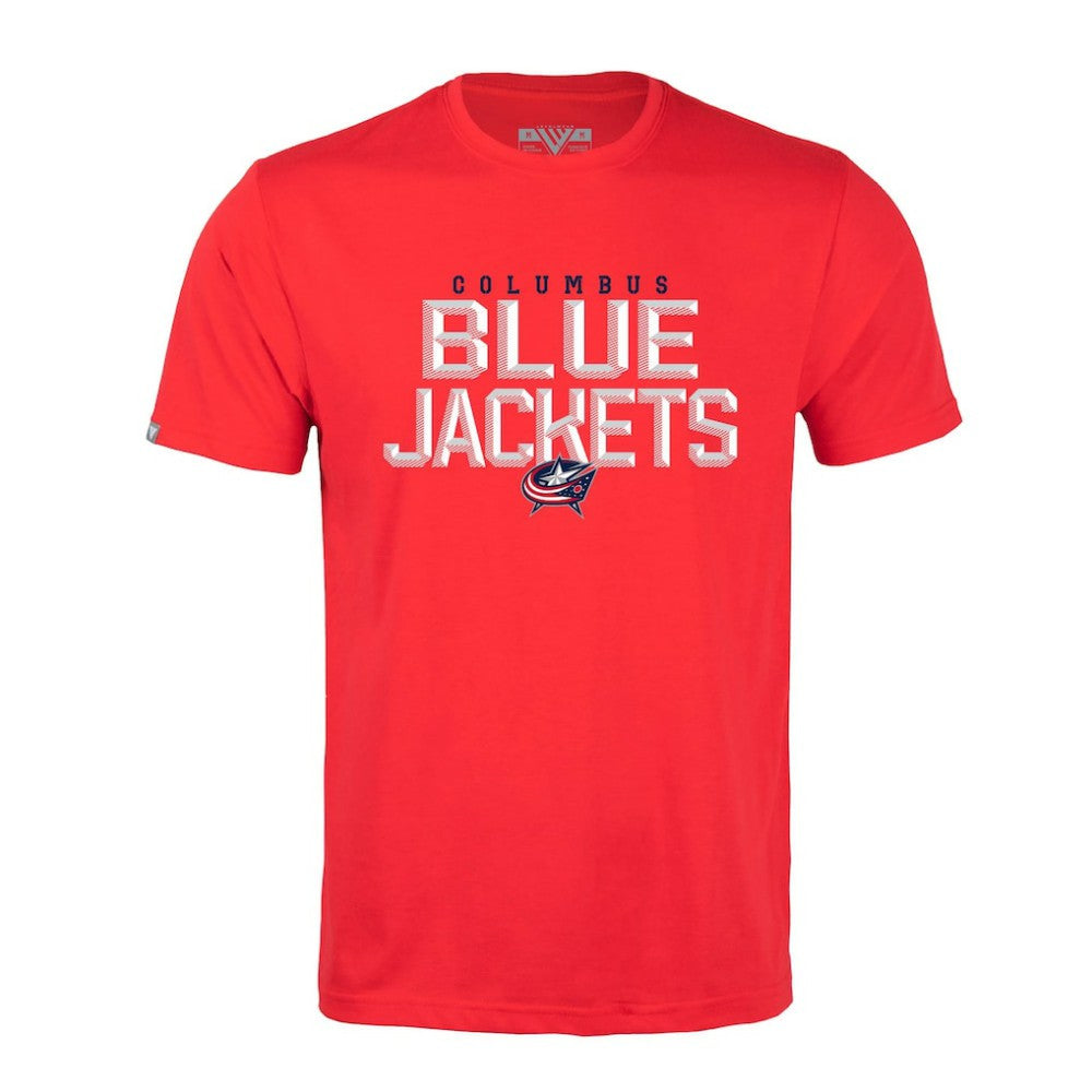 Columbus Blue Jackets Levelwear Richmond Carve T-Shirt - Red | US 203145380
