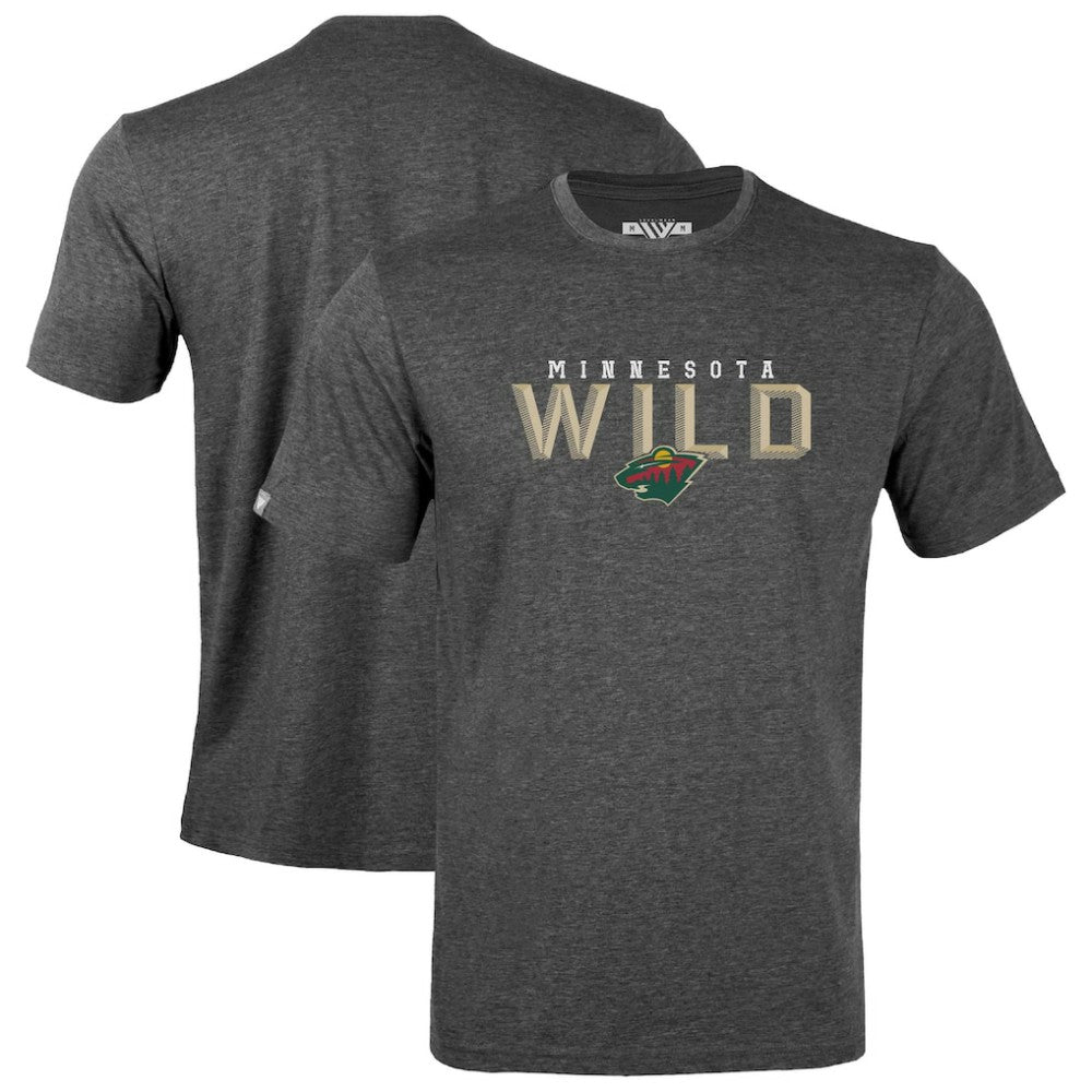 Minnesota Wild Levelwear Richmond Carve T-Shirt - Gray | US 203145384