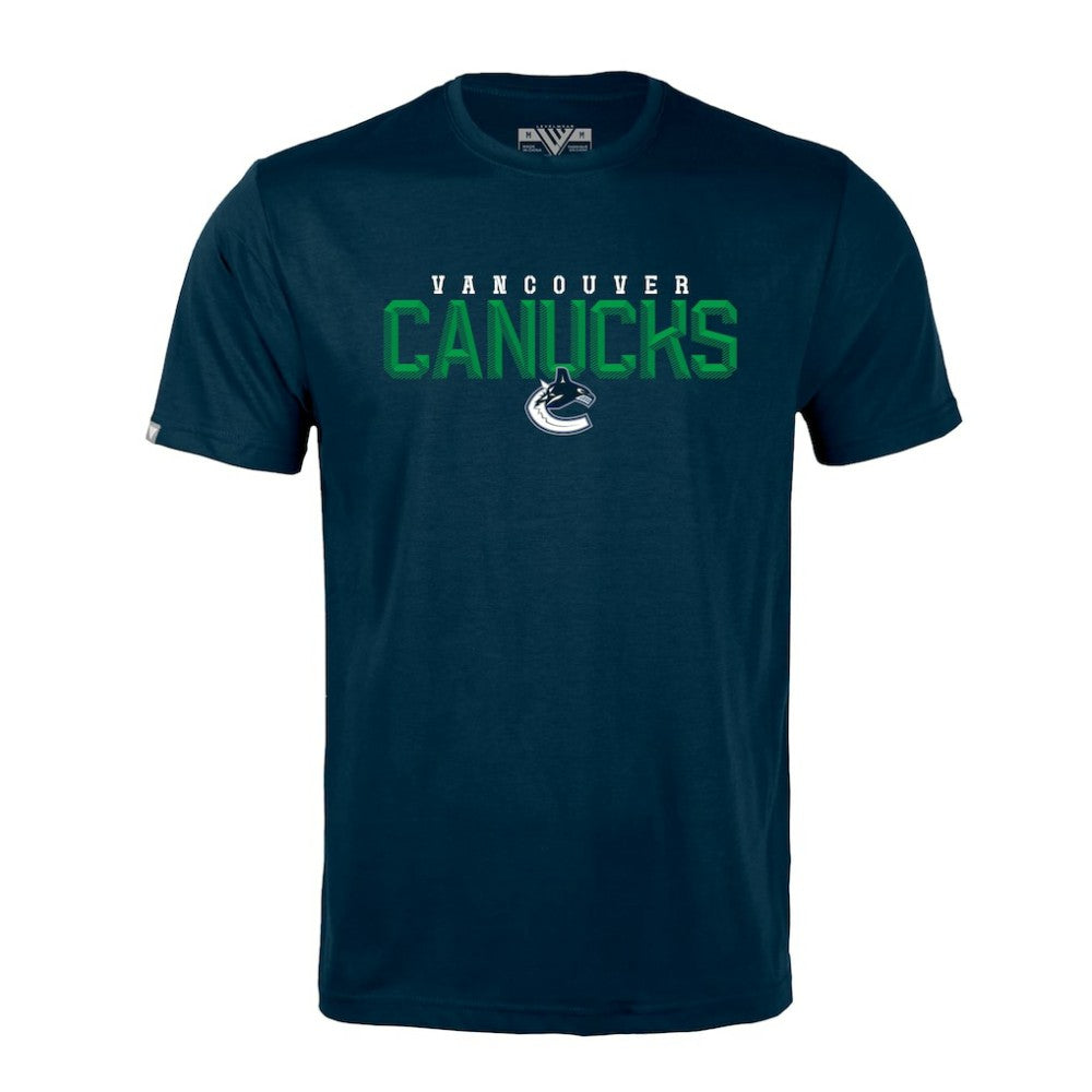 Vancouver Canucks Levelwear Richmond Carve T-Shirt - Navy | US 203145388