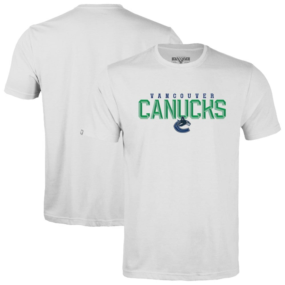 Vancouver Canucks Levelwear Richmond Carve T-Shirt - White | US 203145393