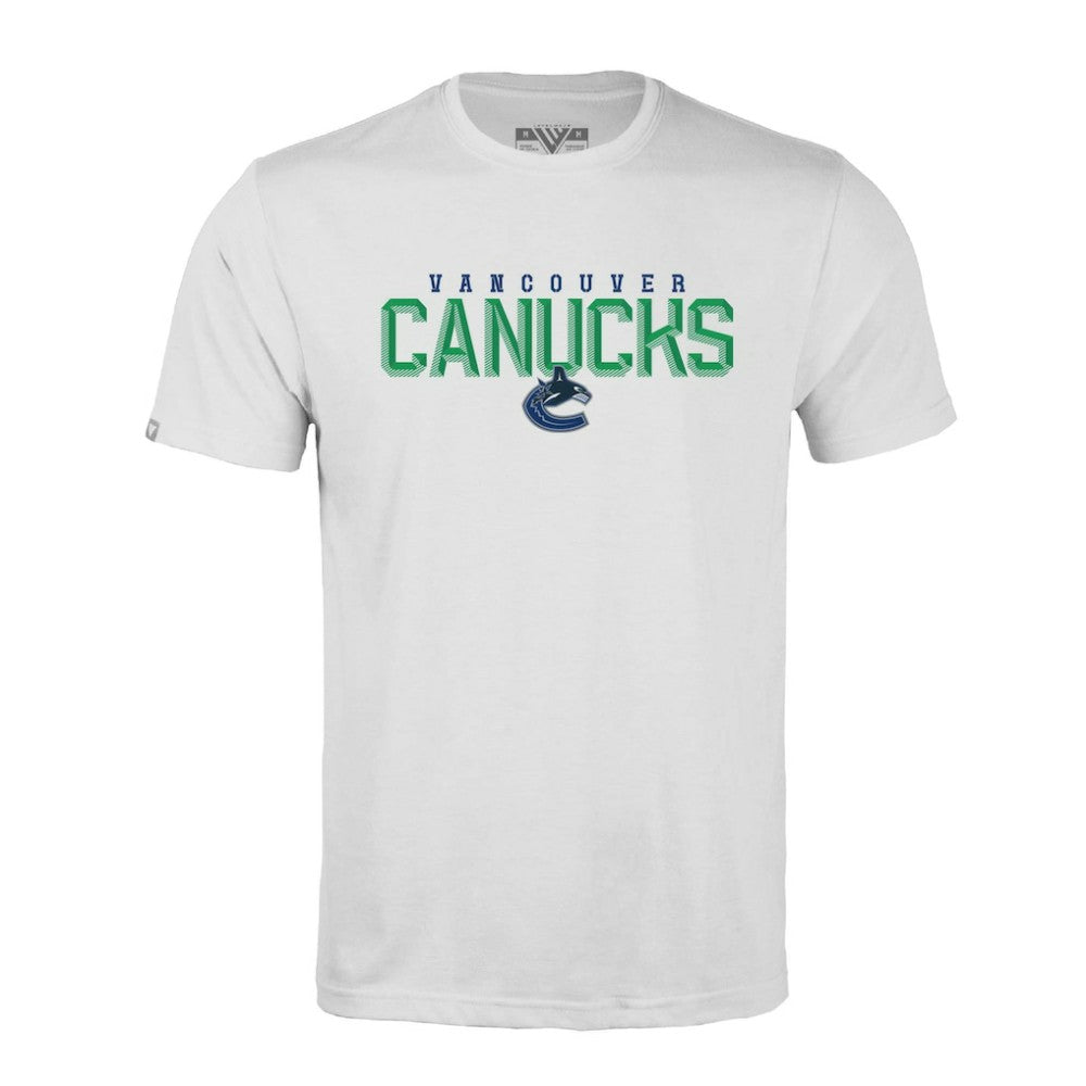 Vancouver Canucks Levelwear Richmond Carve T-Shirt - White | US 203145393