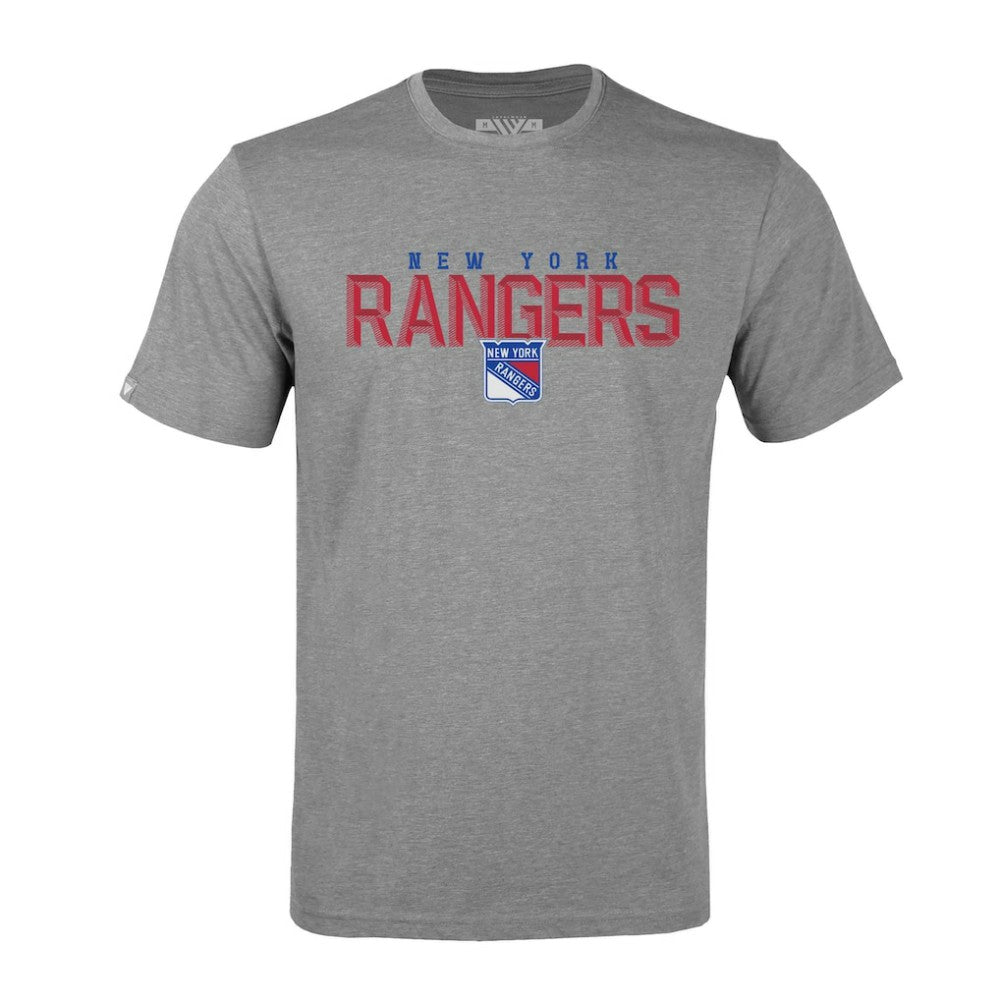 New York Rangers Levelwear Richmond Carve T-Shirt - Gray | US 203145396