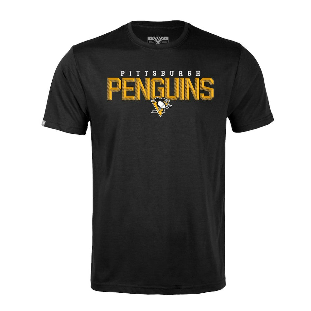 Pittsburgh Penguins Levelwear Richmond Carve T-Shirt - Black | US 203145409
