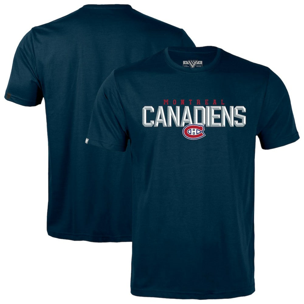 Montreal Canadiens Levelwear Richmond Carve T-Shirt - Navy | US 203145410
