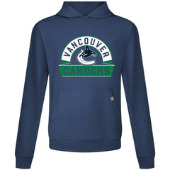Vancouver Canucks Levelwear Relay Banner Arch Pullover Hoodie - Navy | US 203145412