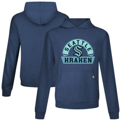 Seattle Kraken Levelwear Relay Banner Arch Pullover Hoodie - Navy | US 203145416