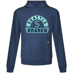 Seattle Kraken Levelwear Relay Banner Arch Pullover Hoodie - Navy | US 203145416