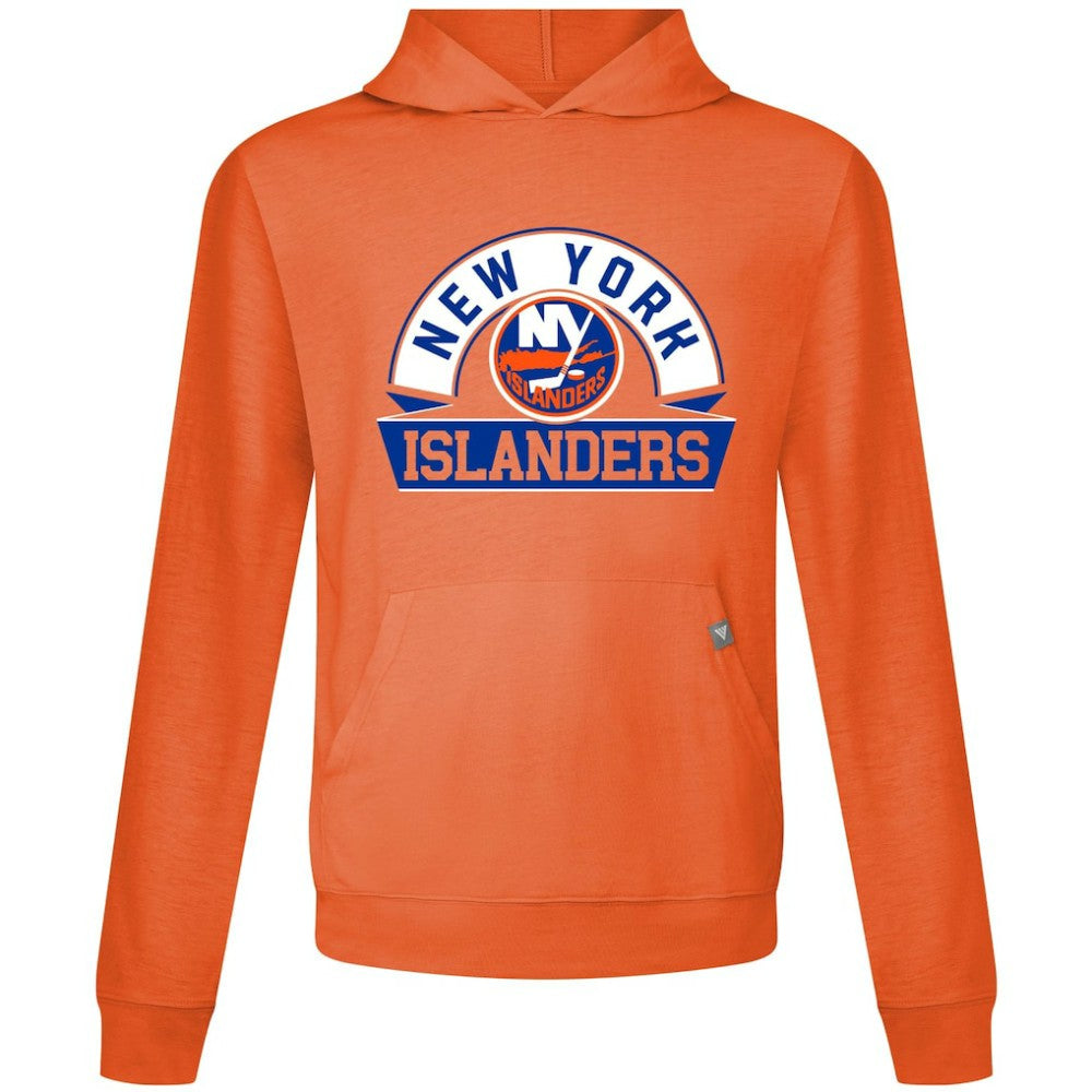 New York Islanders Levelwear Relay Banner Arch Pullover Hoodie - Orange | US 203145420