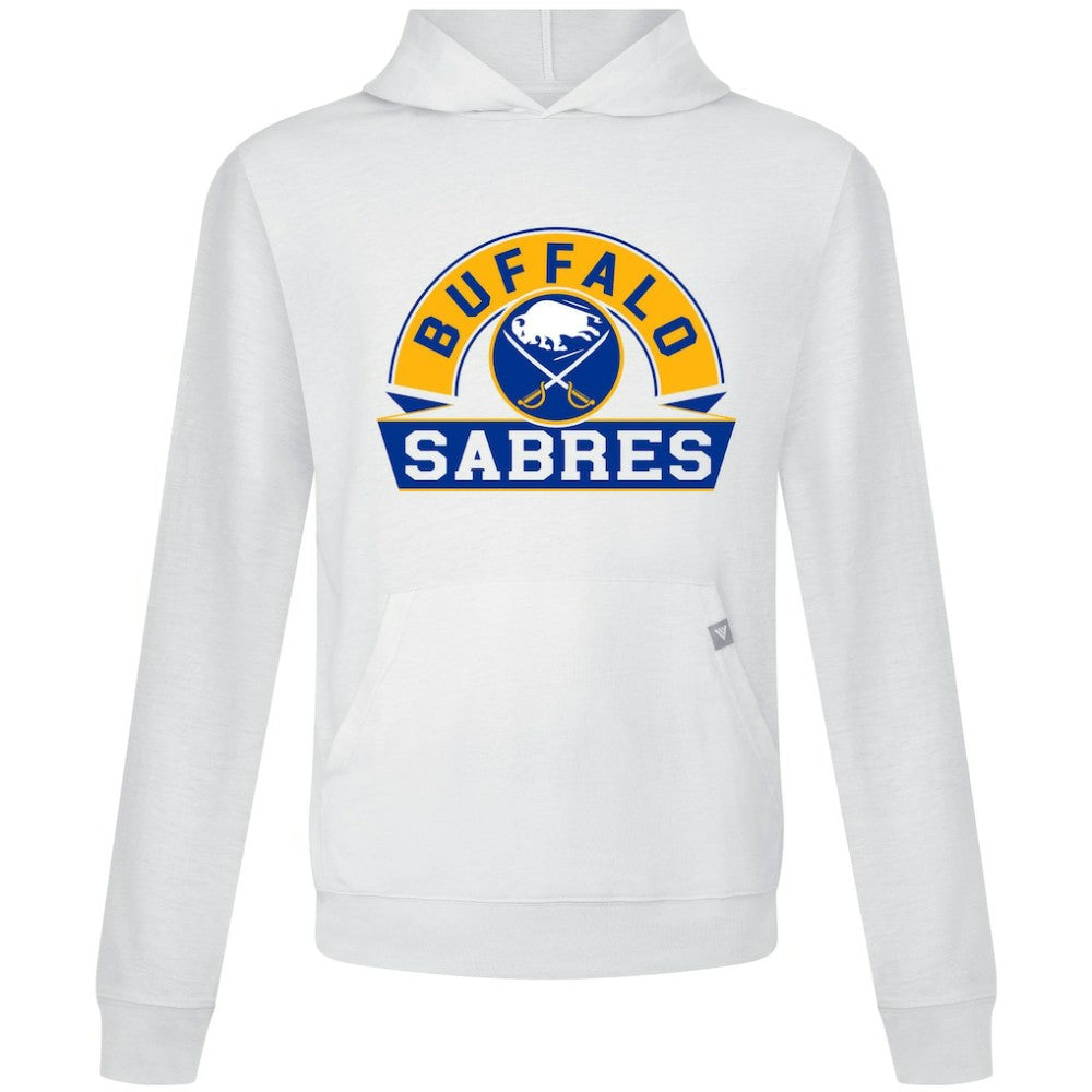 Buffalo Sabres Levelwear Relay Banner Arch Pullover Hoodie - White | US 203145426