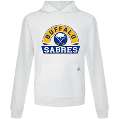 Buffalo Sabres Levelwear Relay Banner Arch Pullover Hoodie - White | US 203145426