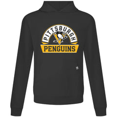 Pittsburgh Penguins Levelwear Relay Banner Arch Pullover Hoodie - Black | US 203145429