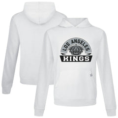 Los Angeles Kings Levelwear Relay Banner Arch Pullover Hoodie - White | US 203145436
