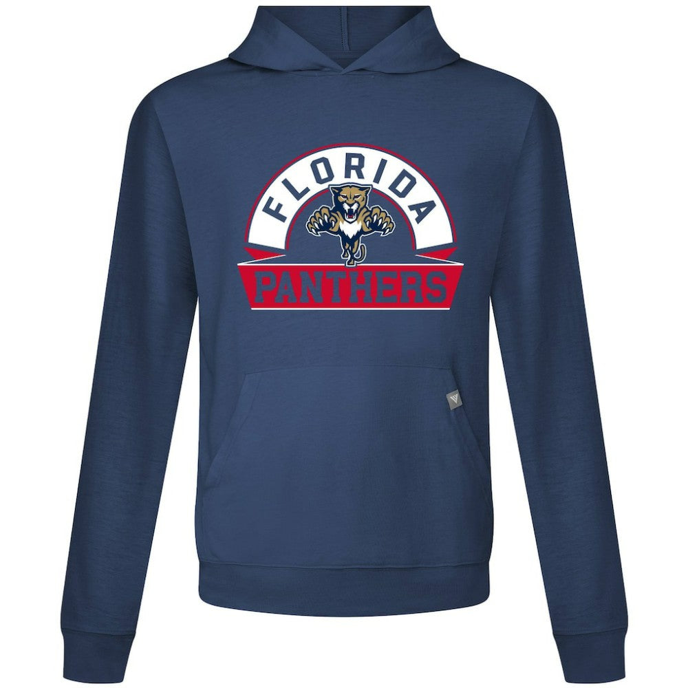 Florida Panthers Levelwear Relay Banner Arch Pullover Hoodie - Navy | US 203145437