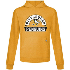 Pittsburgh Penguins Levelwear Relay Banner Arch Pullover Hoodie - Gold | US 203145447