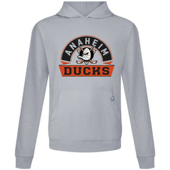 Anaheim Ducks Levelwear Relay Banner Arch Pullover Hoodie - Gray | US 203145449
