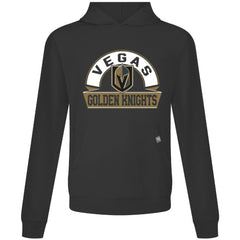 Vegas Golden Knights Levelwear Relay Banner Arch Pullover Hoodie - Black | US 203145451