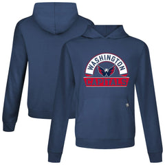 Washington Capitals Levelwear Relay Banner Arch Pullover Hoodie - Navy | US 203145461