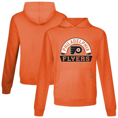 Philadelphia Flyers Levelwear Relay Banner Arch Pullover Hoodie - Orange | US 203145462