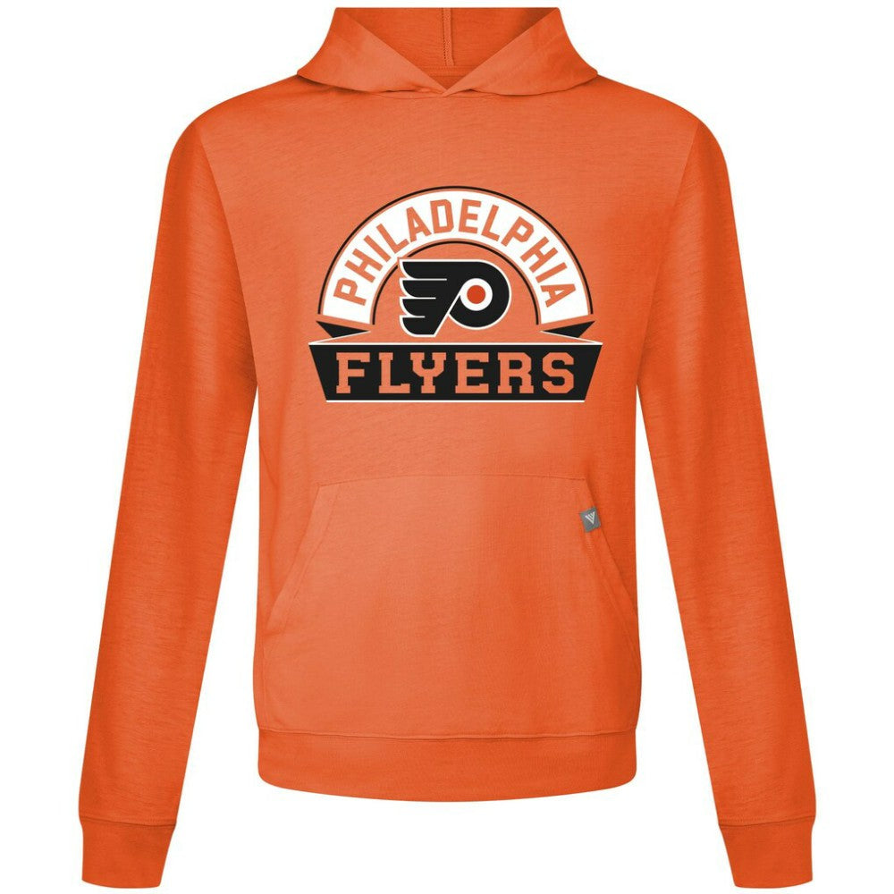 Philadelphia Flyers Levelwear Relay Banner Arch Pullover Hoodie - Orange | US 203145462