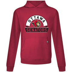 Ottawa Senators Levelwear Relay Banner Arch Pullover Hoodie - Red | US 203145468