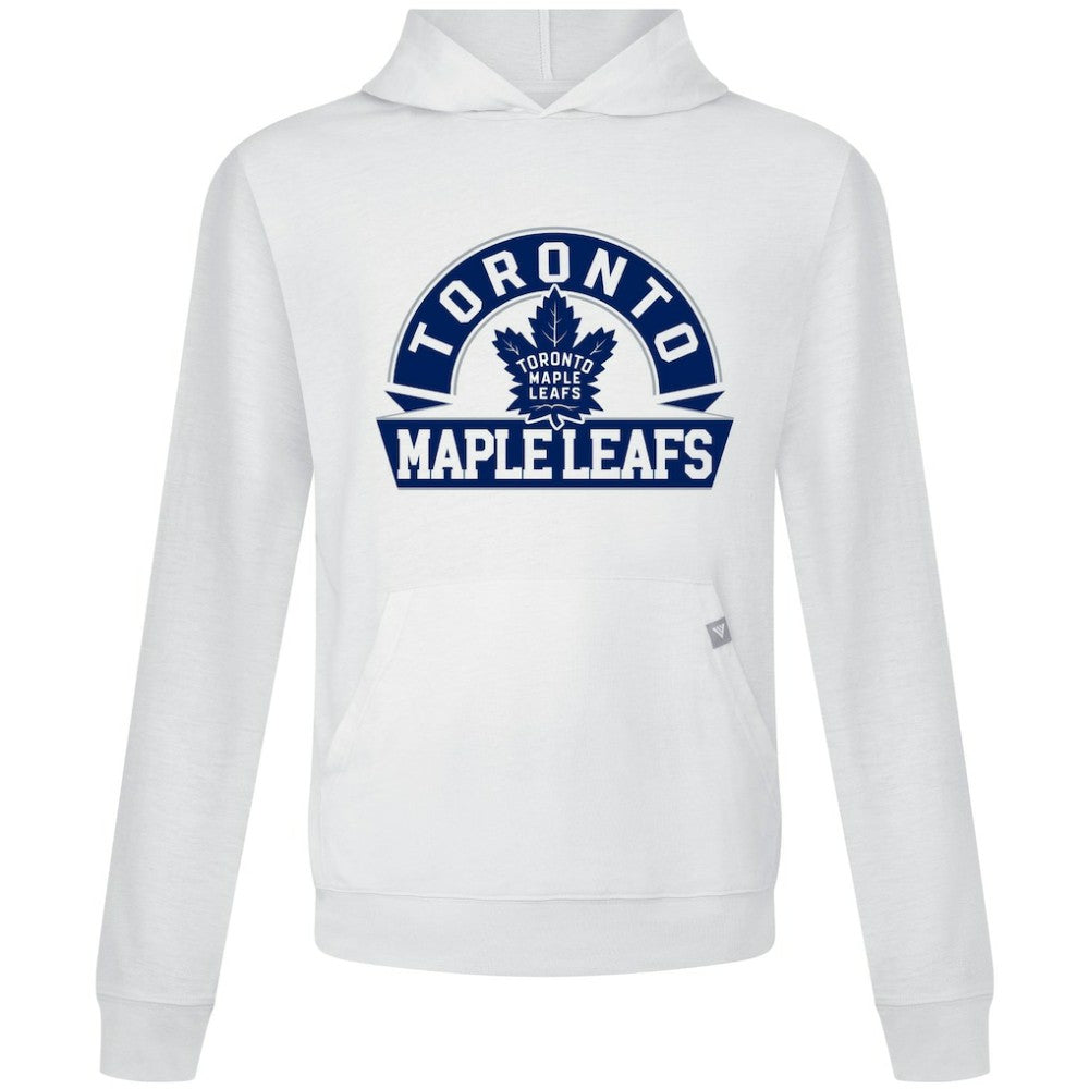Toronto Maple Leafs Levelwear Relay Banner Arch Pullover Hoodie - White | US 203145472