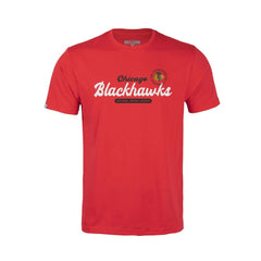 Chicago Blackhawks Levelwear Youth Little Richmond Monument T-Shirt - Red | US 203145486