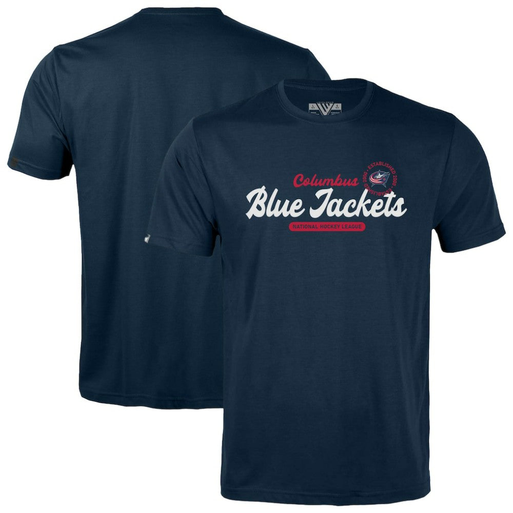 Columbus Blue Jackets Levelwear Youth Little Richmond Monument T-Shirt - Navy | US 203145489