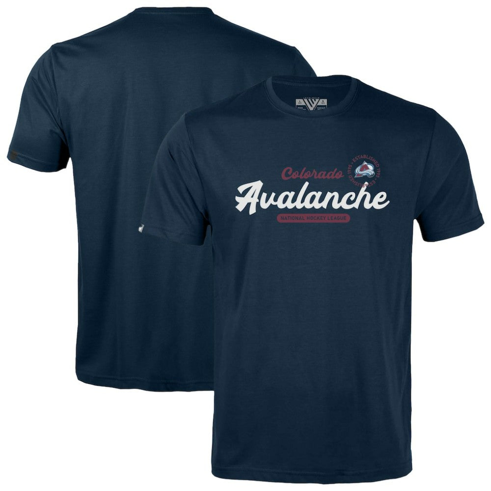 Colorado Avalanche Levelwear Youth Little Richmond Monument T-Shirt - Navy | US 203145492
