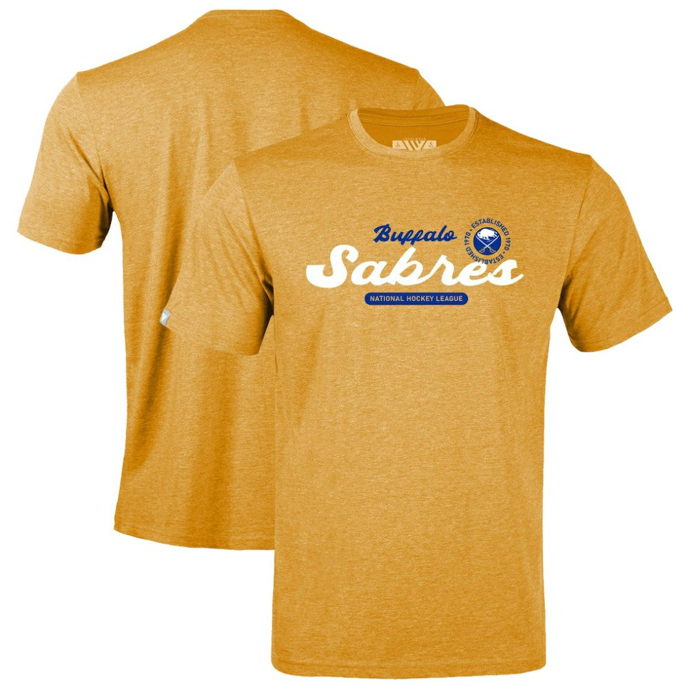 Buffalo Sabres Levelwear Youth Little Richmond Monument T-Shirt - Gold | US 203145496