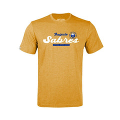 Buffalo Sabres Levelwear Youth Little Richmond Monument T-Shirt - Gold | US 203145496