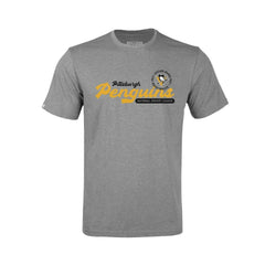 Pittsburgh Penguins Levelwear Youth Little Richmond Monument T-Shirt - Gray | US 203145501