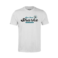 San Jose Sharks Levelwear Youth Little Richmond Monument T-Shirt - White | US 203145508