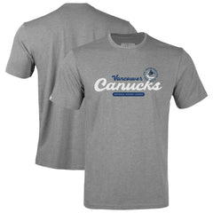 Vancouver Canucks Levelwear Youth Little Richmond Monument T-Shirt - Gray | US 203145516